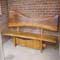 Bespoke oak bench