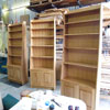 Built-to-fit bookcase storage units