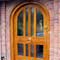 Curved top front doors