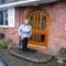 Curved top front doors