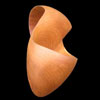 Mobius strip made from beech wood