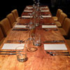 Spalted beech table top for a restaurant in Deansgate, Manchester